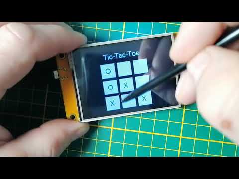 Demonstration - Tic-Tac-Toe auf dem ESP32 Development Board