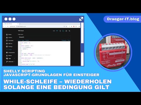 Shelly Scripting – JavaScript-Grundlagen für Einsteiger: while-Schleife