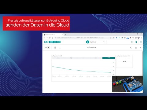 Arduino Cloud &amp; Luftqualitätsmesser