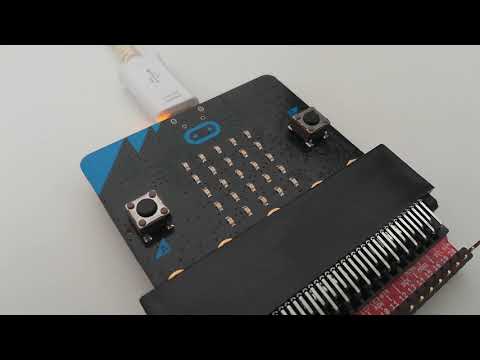 Fehlermeldung auf der LED Matrix des micro:bit