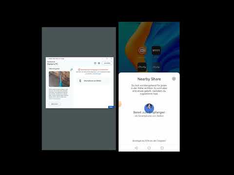 Neaby Share von Google - Daten vom PC an ein Handy senden