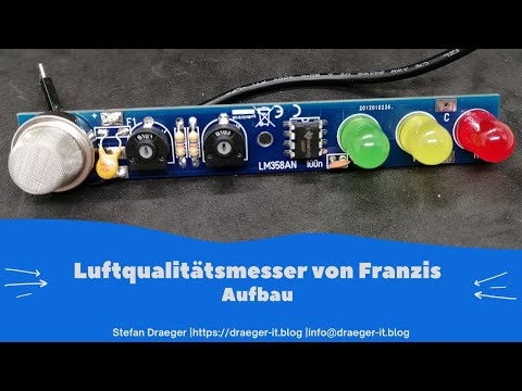 Bausatz - Luftqualitätsmesser von Franzis