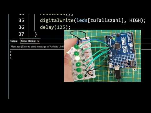 Arduino UNO R4 Minima &amp; Zufallszahlen