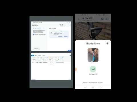 Neaby Share von Google - Daten vom Handy an den PC senden