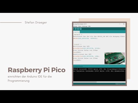 Arduino IDE für den Raspberry PI Pico einrichten