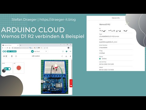 WemosD1 R2 mit der Arduino Cloud verbinden