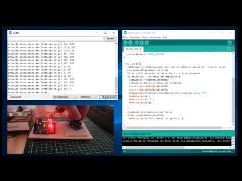 2 Achsen Joystick am Arduino UNO