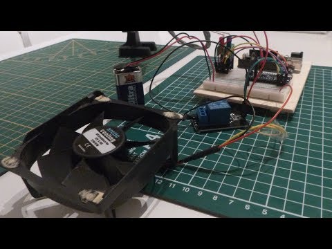 Temperaturgesteuerter Lüfter am Arduino Nano