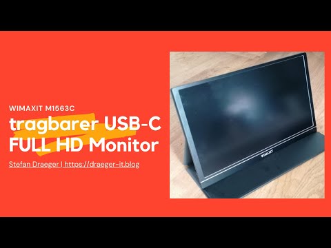 mobiler FULL HD Monitor von WIMAXIT