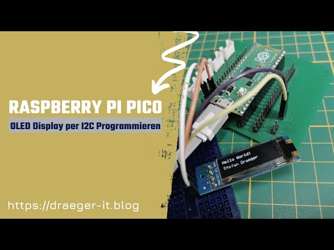 Raspberry Pi Pico - OLED Display in CircuitPython programmieren
