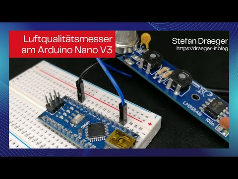 Bausatz - Luftqualitätsmesser von Franzis am Arduino Nano