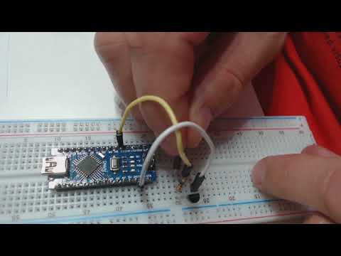 Digitaler Temperatursensor DS18B20 am Arduino Nano
