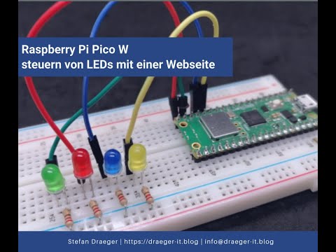 Raspberry Pi Pico W - steuern von LEDs via Webseite