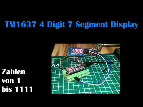 TM1637 4 Digit 7 Segment Display