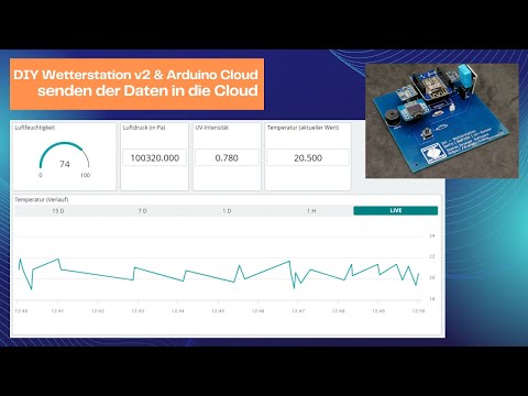 DIY Wetterstation v2 in der Arduino Cloud einrichten