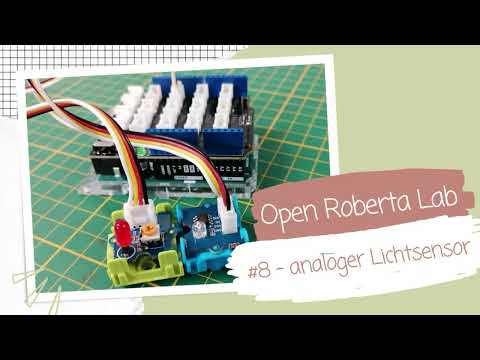 Open Roberta - analoger Lichtsensor