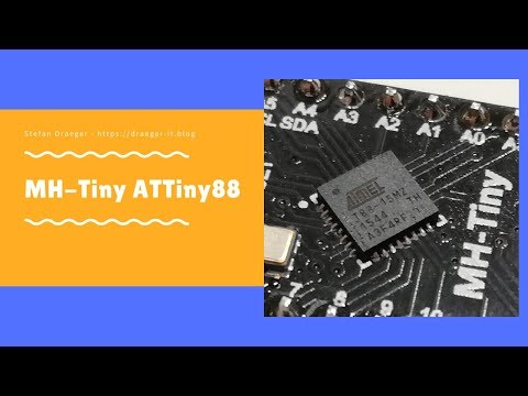 Upload eines Sketches auf den MH-Tiny ATTiny88