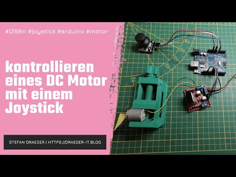 kontrollieren eines DC Motors am Arduino UNO mit einem Joystick