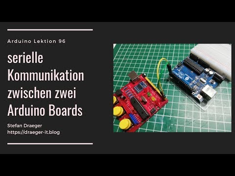 serielle Kommunikation mit zwei Arduino Boards - LED steuern