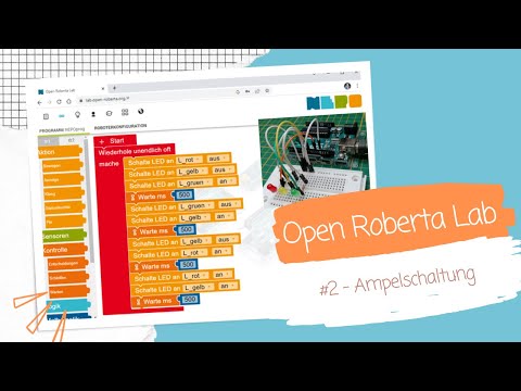 Open Roberta Lab - Ampelschaltung