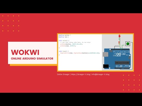 Online Arduino Simulator Wokwi - eine Schaltung aufbauen und simulieren