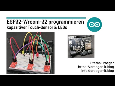 ESP32 programmieren - kapazitiver Touch-Sensor (TTP223)