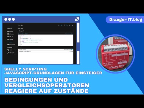 Shelly Scripting – JavaScript-Grundlagen für Einsteiger: Bedingungen und Vergleichsoperatoren
