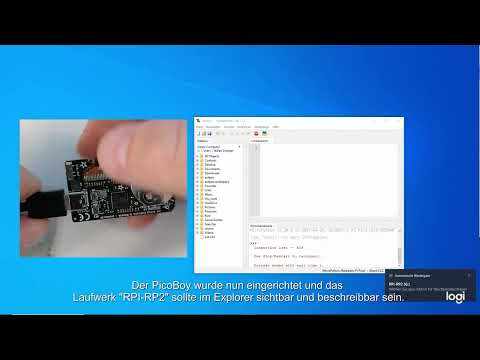 PicoBoy (RP2040) mit der Thonny IDE flashen