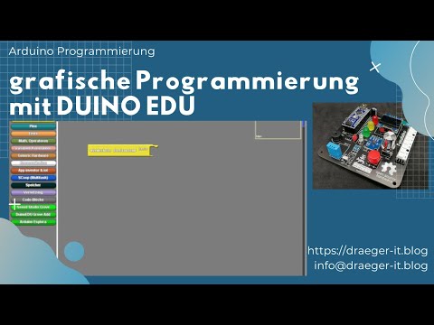 Arduino Programmierung - grafische Programmierung mit DUINO EDU