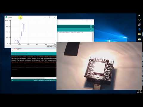 ESP8266 ESP-12F Witty Cloud - Fotowiderstand