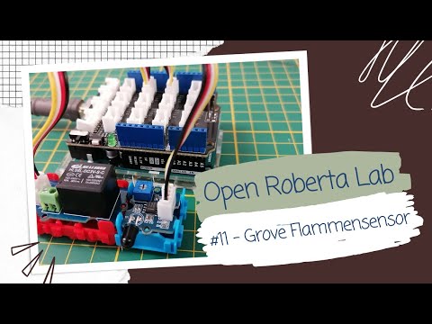 Open Roberta Lab - Flammensensor programmieren