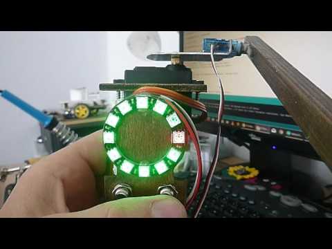 Zwei Taster mit NeoPixel Ring am Arduino UNO