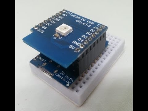 RGB Shield am Wemos D1 mini