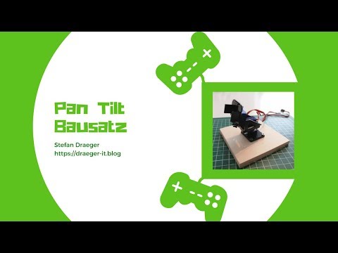 Pan Tilt Bausatz betrieb mit einem Joystick