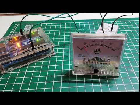 Drehspulinstrument am Arduino UNO