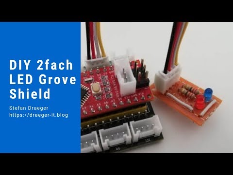 DIY 2fach LED Grove Shield