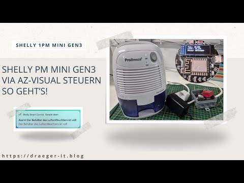 Shelly PM Mini Gen3 via AZ-Visual steuern – So geht’s!