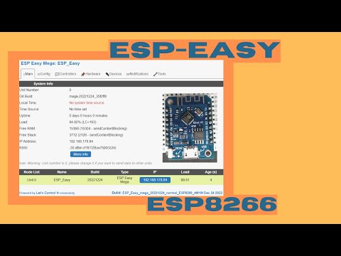 Installieren von ESP-EASY auf einen ESP8266