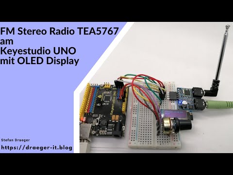 Hörprobe zum FM Stereo Radio TEA5767 am Keyestudio UNO