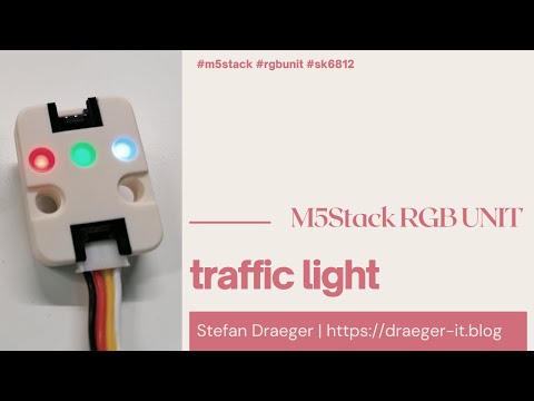 M5Stack RGB UNIT SK6812 - traffic light
