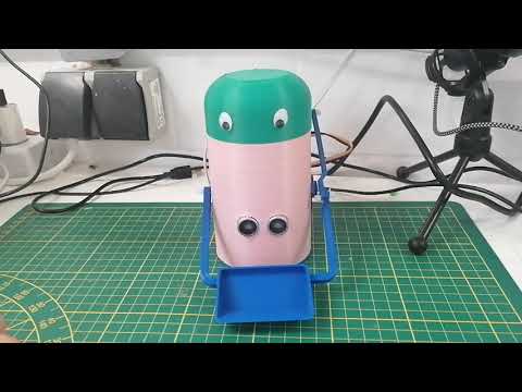 Hungry Robot with Raspberry Pi Pico WH &amp; ROBO Pico