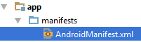 Android Manifest Datei.