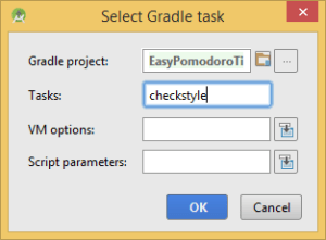Gradle Checkstyle Task