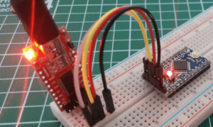 Arduino ProMini mit USB zu TTL Konverter