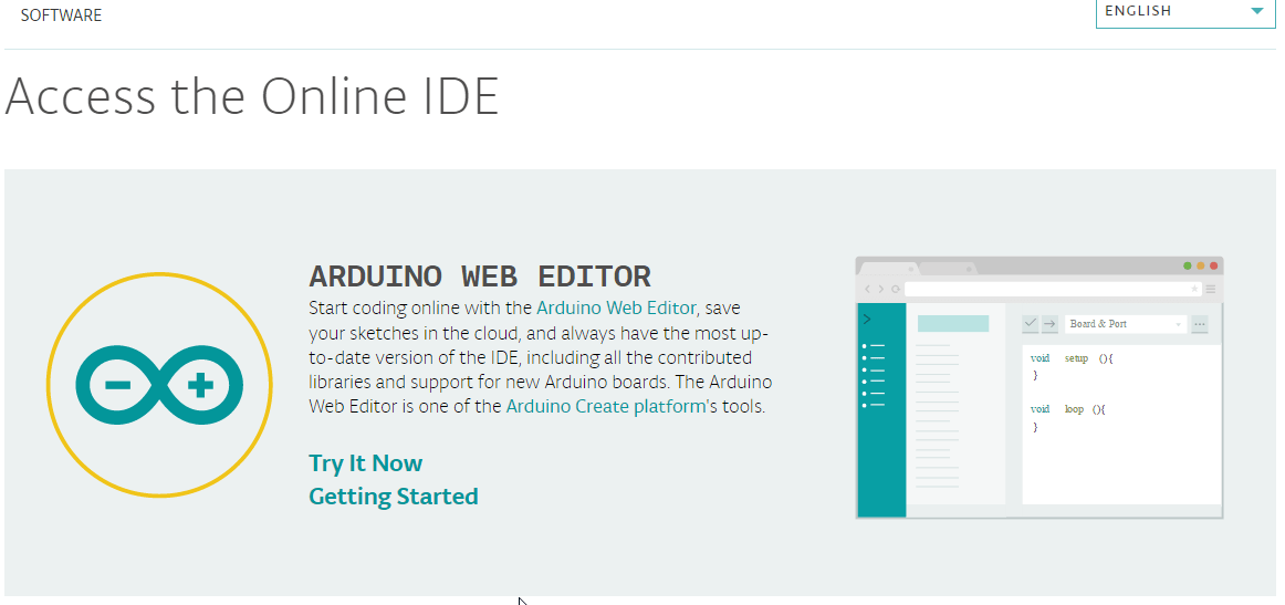 Arduino WEB Editor