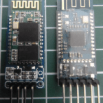 Bluetooth Modul HC06 (links) und HM10 (rechts)