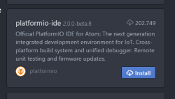 platformIO-ide for IoT