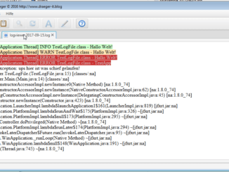 Tool SDLogFileViewer - Anischt "Highlighting"