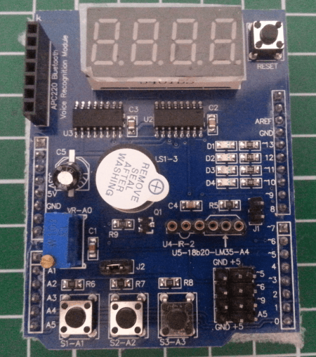 multifunctional Shield for Arduino UNO