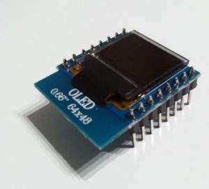 Wemos D1 mini 0,66" OLED Display